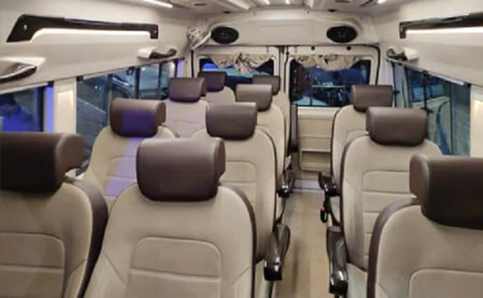 15 seater Tempo on rent