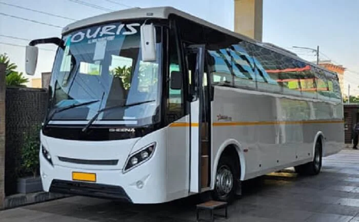 45 seater bus on rent